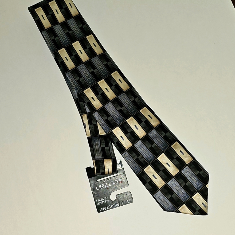 Puritan Mens Silk Tie - Picture 3 of 7